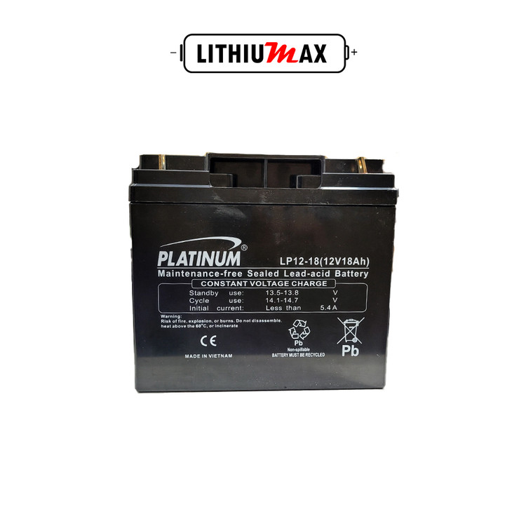 باتری اسیدی 12ولت 18امپر platinum