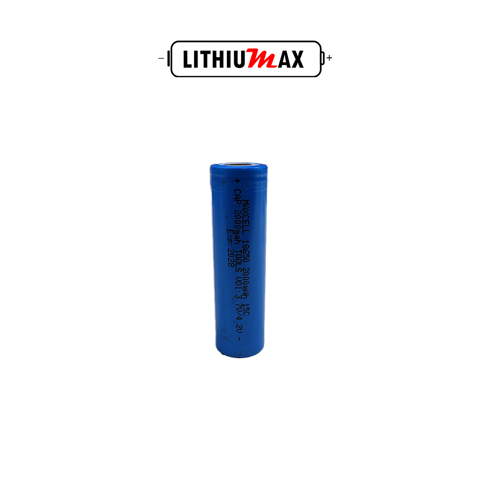 باتری18650(2000میلی امپر ساعت)maxcell 15c